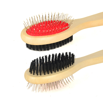 Flip - ZM1103A-S Ahşap Saplı Köpek Fırçası Small