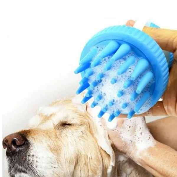 ZM1126-1 Şampuan Hazneli Köpek Yıkama Fırçası